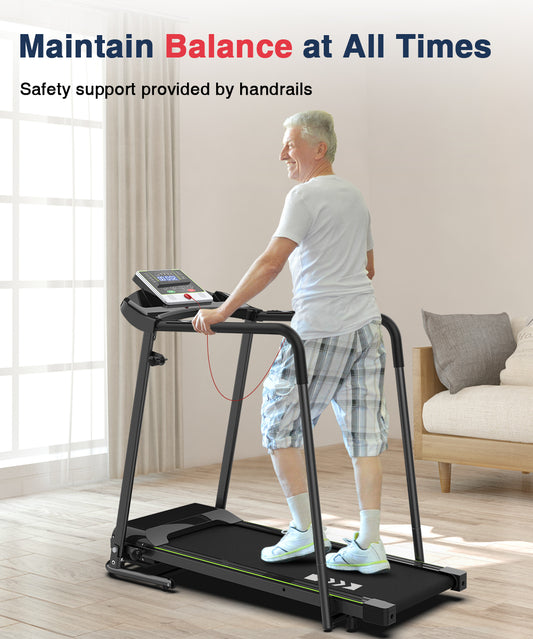 Treadmill for Senior with Long Handrail #JK1608L-T
