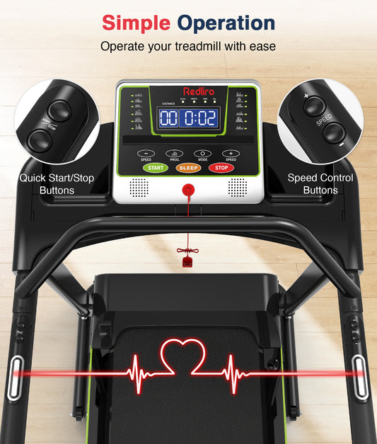 Redliro JK06F Walking Treadmill for Seniors