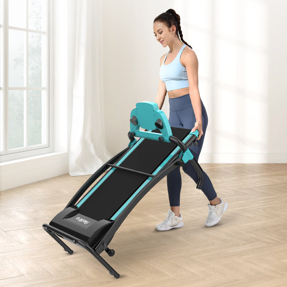 Foldable Treadmill with Handrails #JK04F