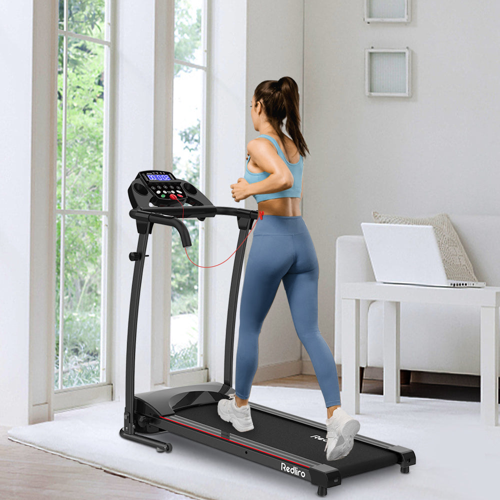 Foldable Treadmill JK107 (Black-Red)
