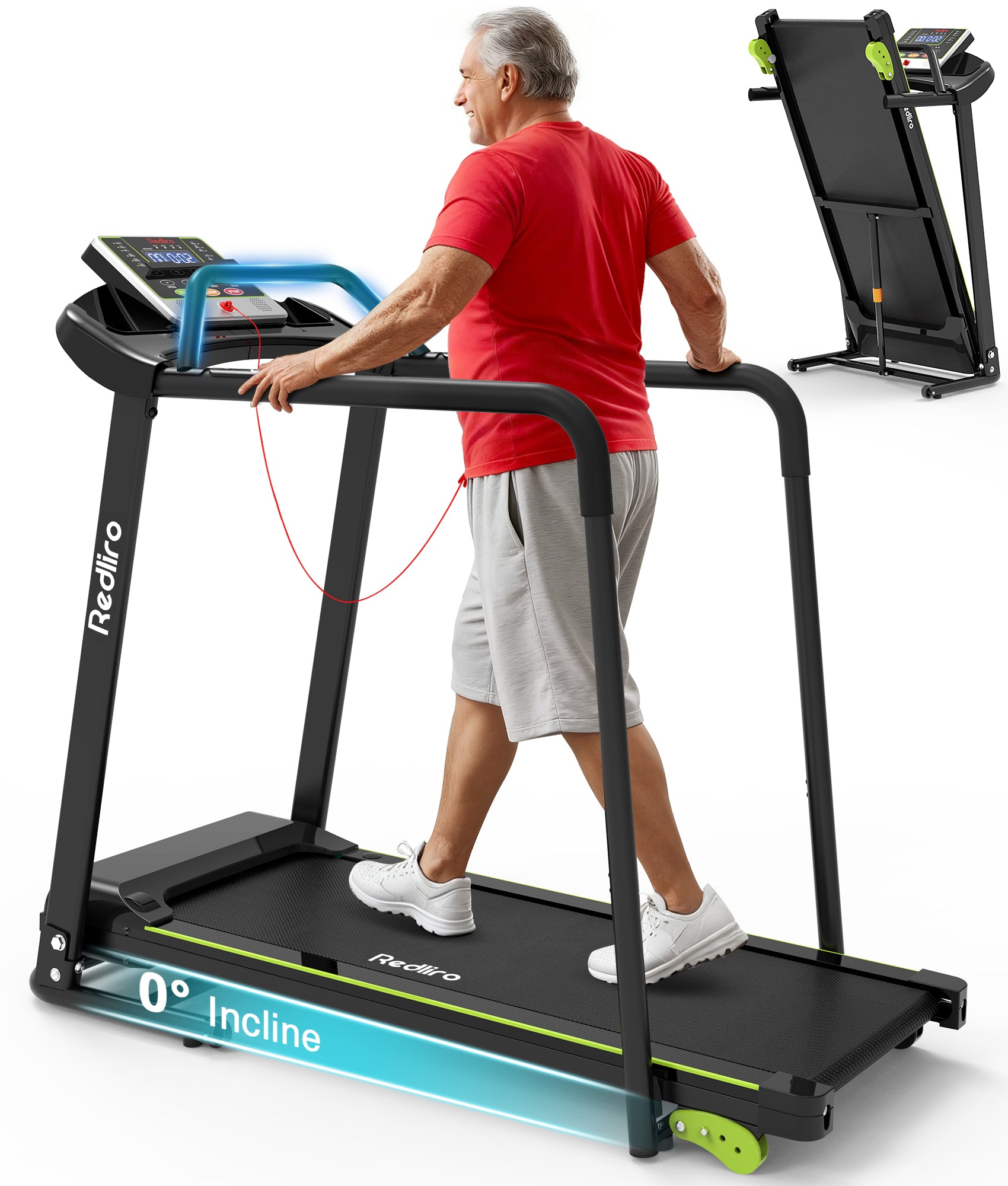 Redliro JK06F Walking Treadmill for Seniors