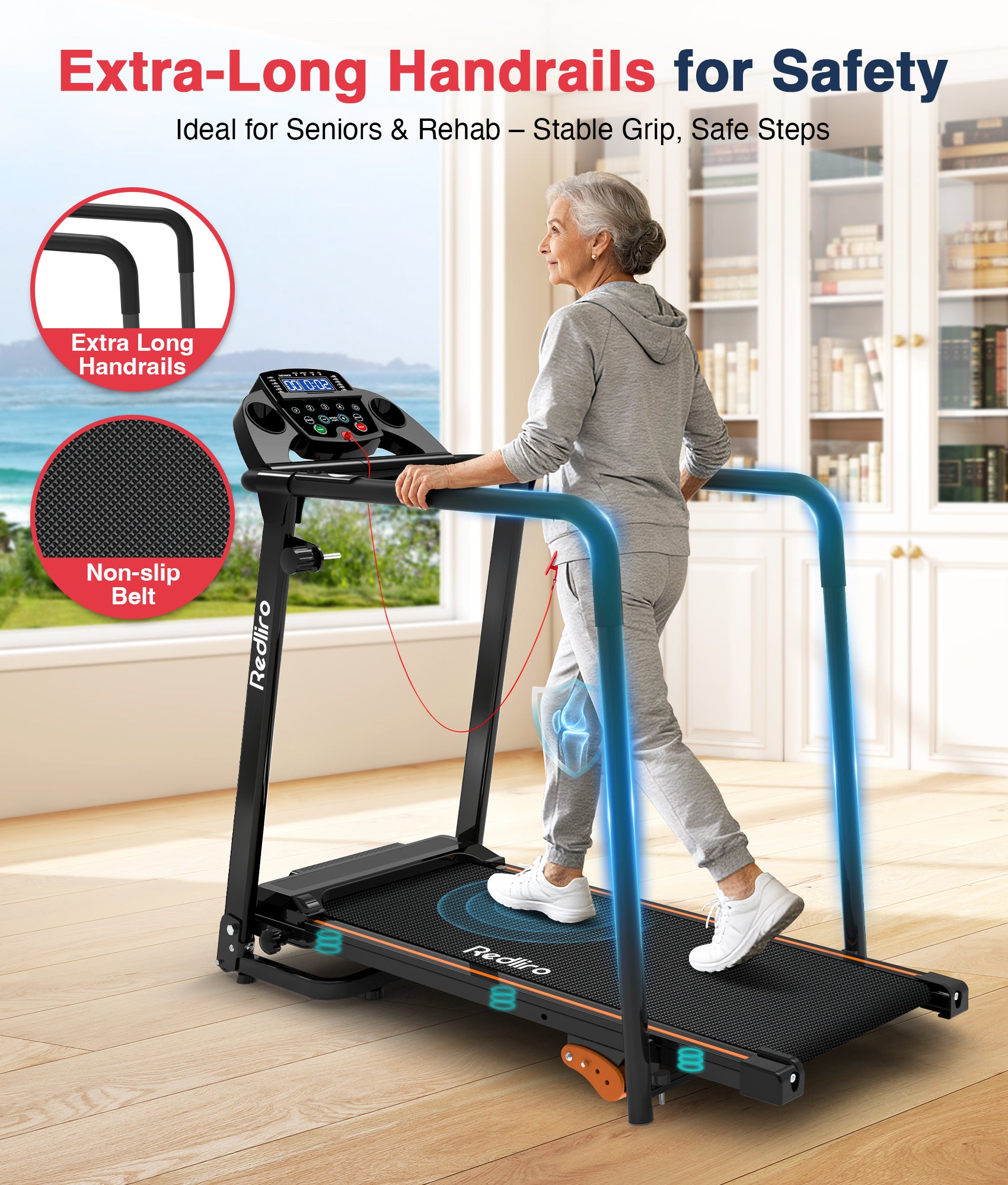 Redliro Treadmill for Seniors