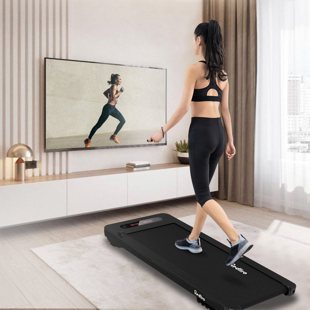 Under Desk Treadmill JK30H-9 (Black without bar)