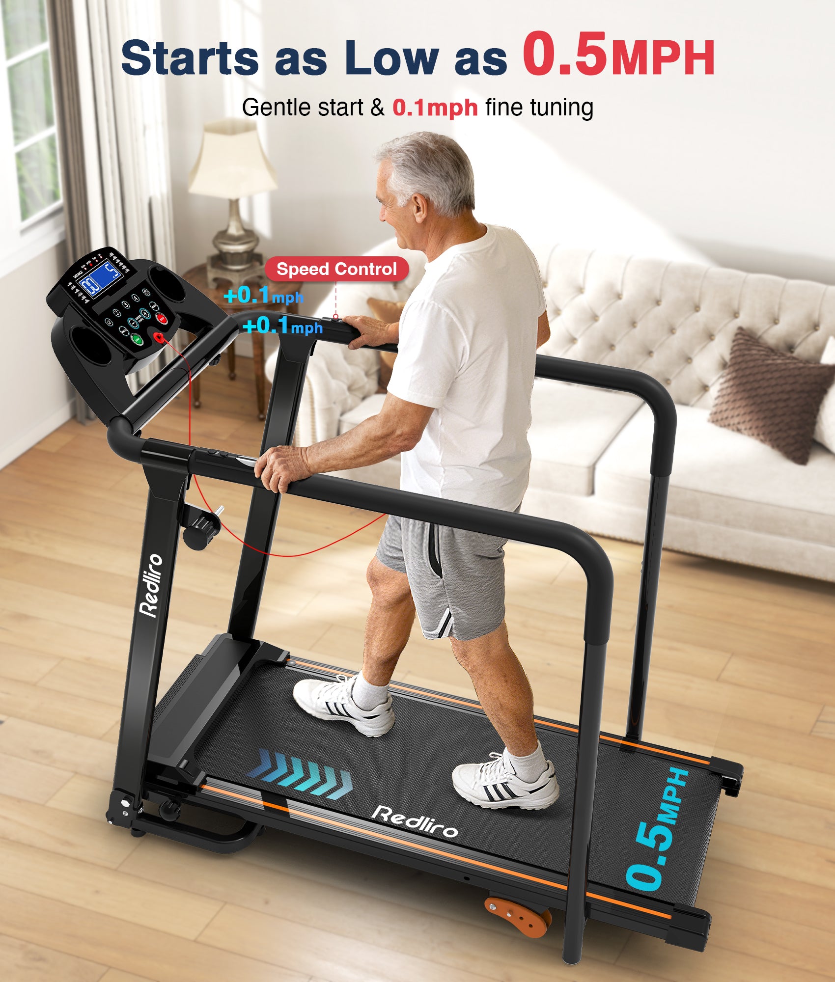 Redliro Treadmill for Seniors