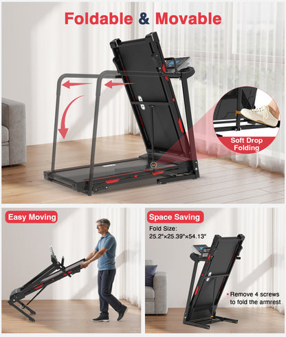 Redliro 400 Lb Capacity Senior Treadmill