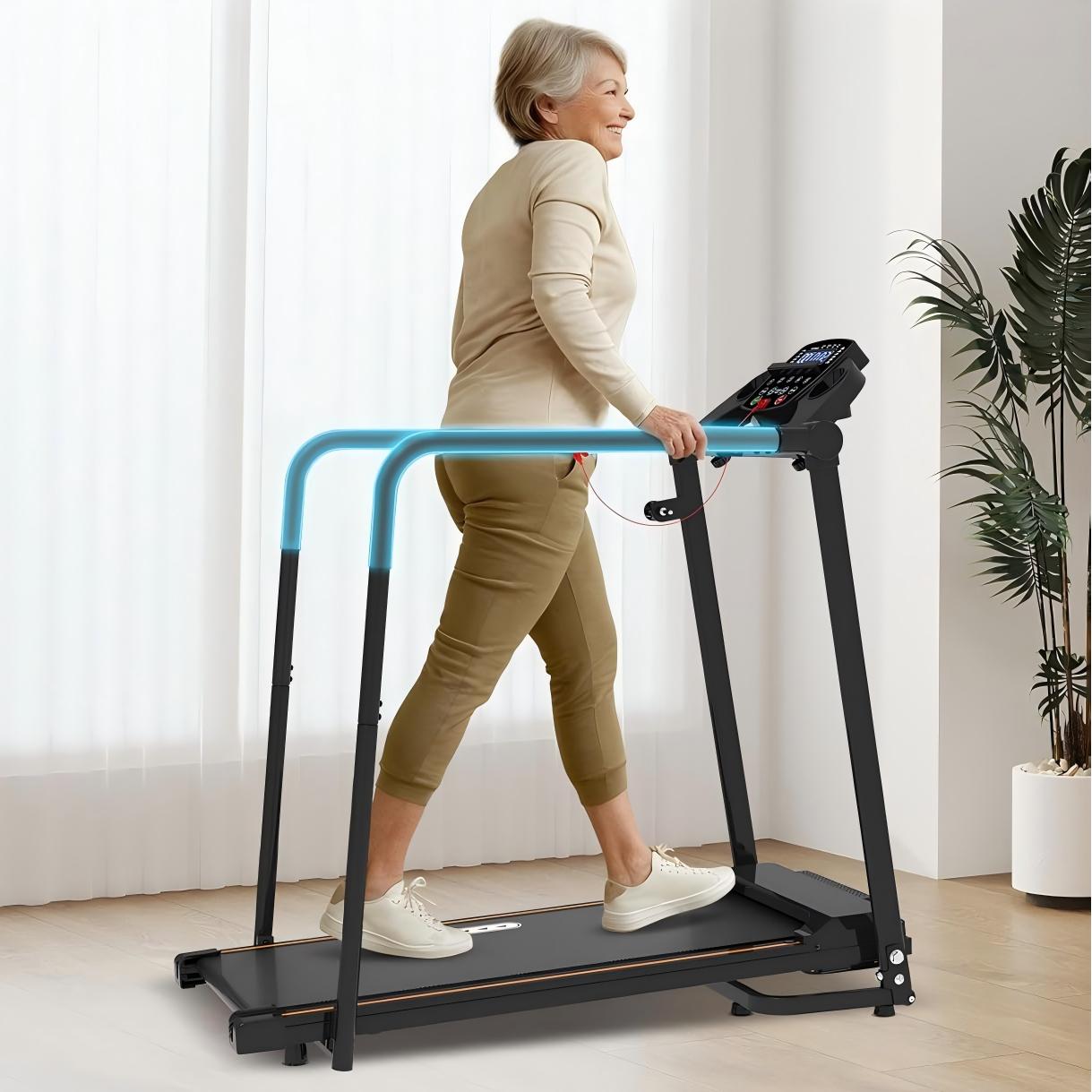 Treadmill with Long Handrails #JK09F