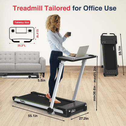 Treadmill with Standing Desk JK31-BG