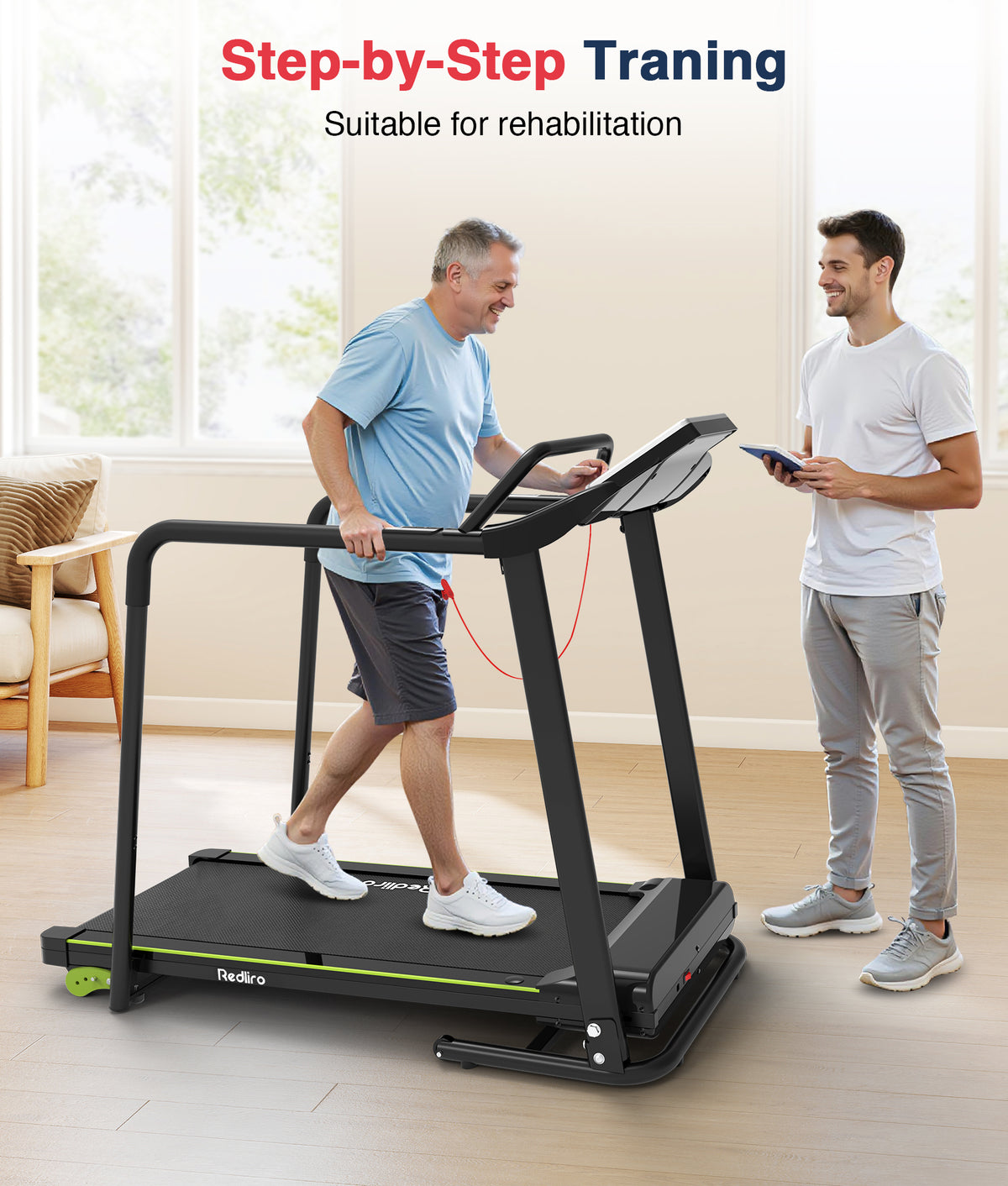 Redliro JK06F Walking Treadmill for Seniors