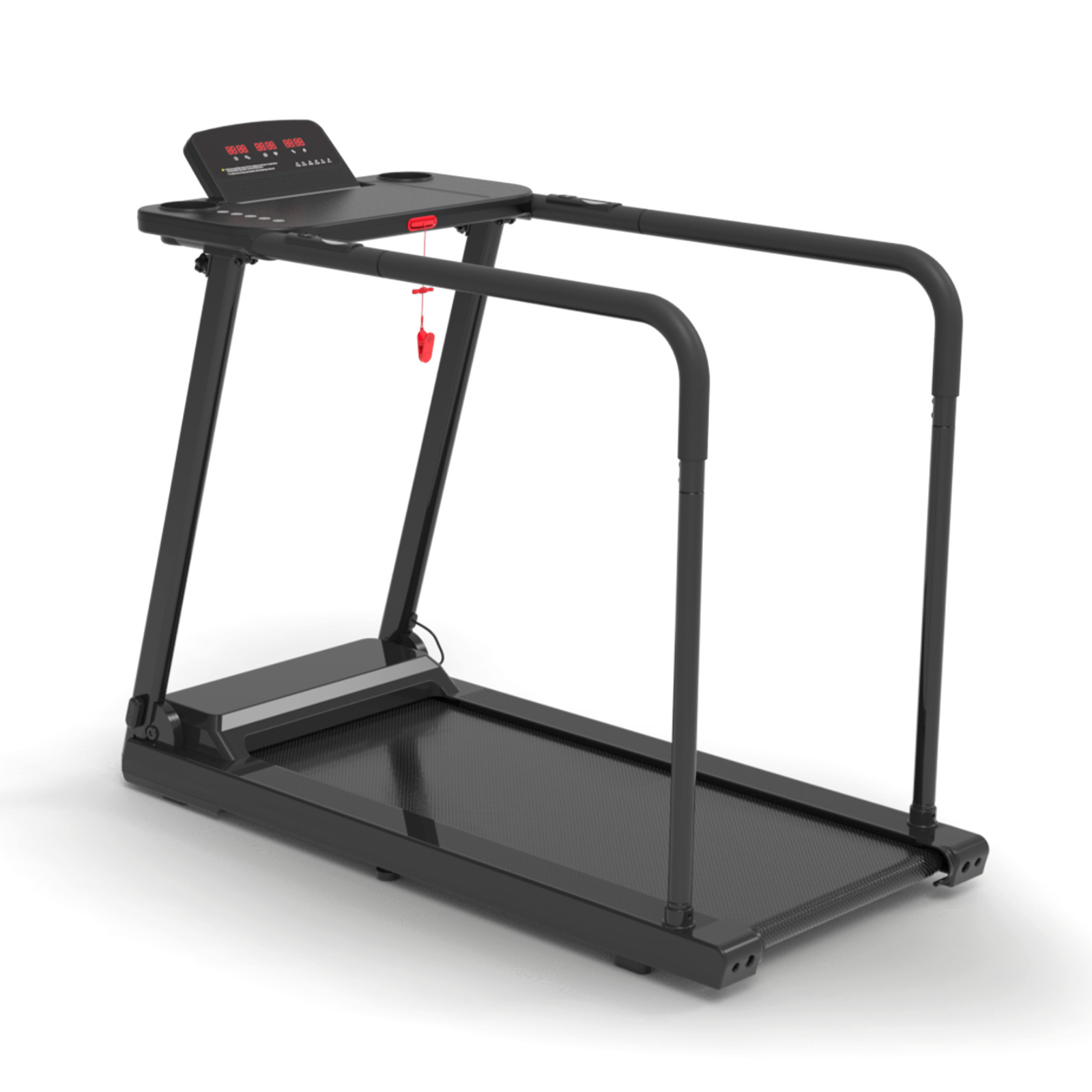 Treadmill with Handrails & Desk #JK12F