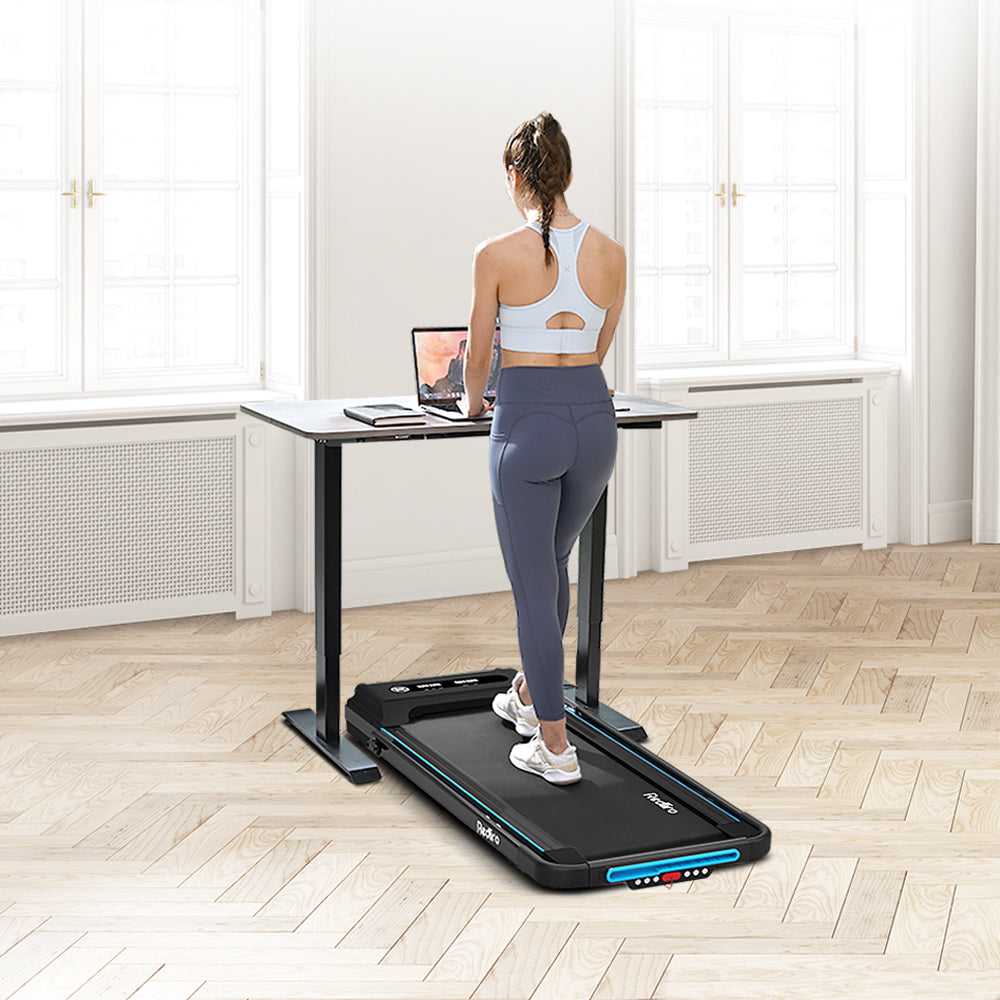 2 in 1 Under Desk Treadmill JK1608E-2 (Black)