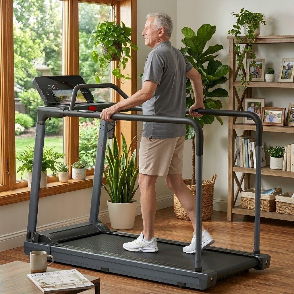 Redliro Premium Walking Treadmill with Reverse Walk & 3 Apps #JK16F