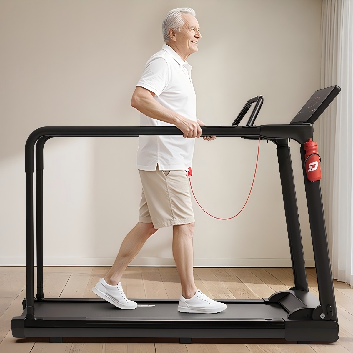 Redliro Premium Walking Treadmill with Reverse Walk & 3 Apps #JK16F