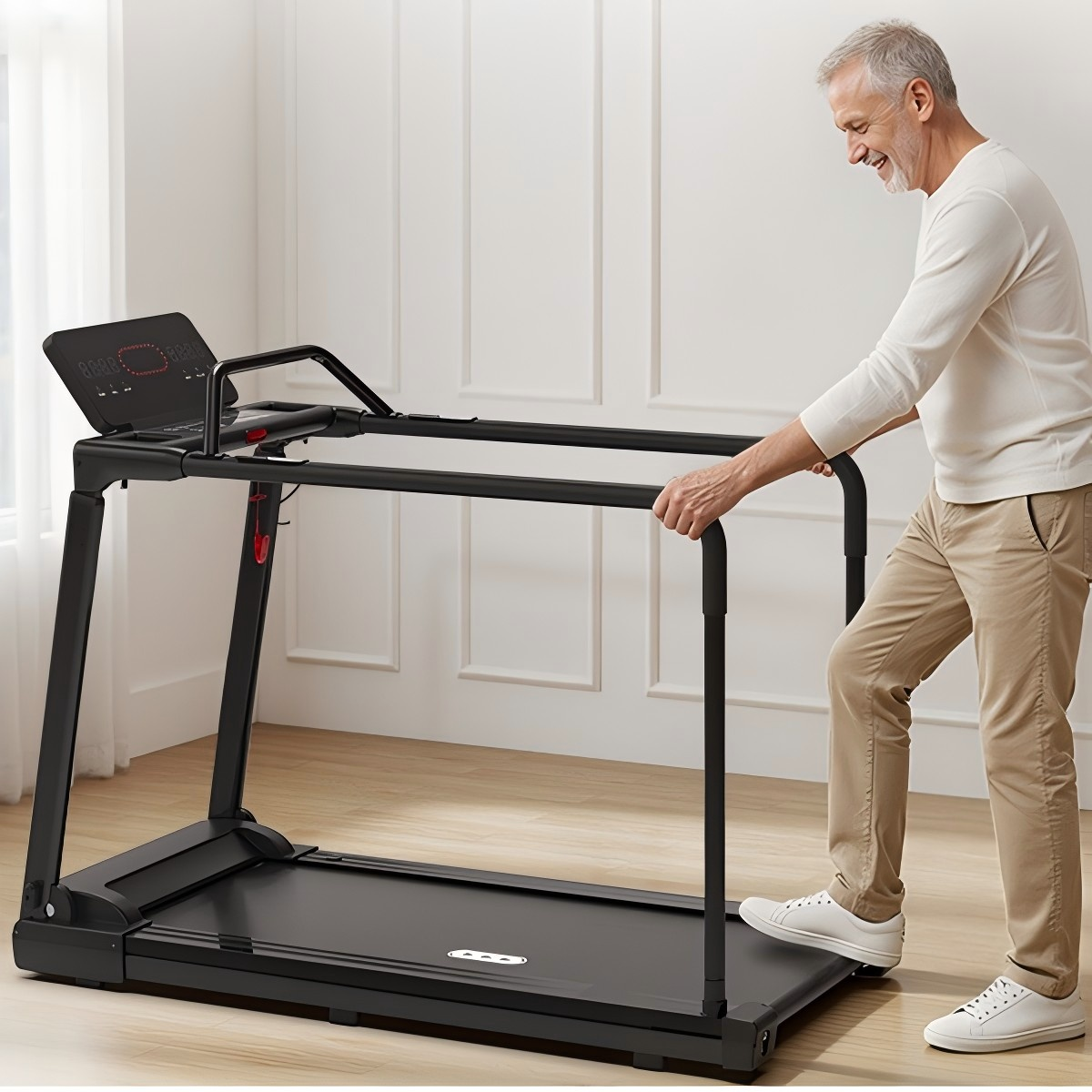 Redliro Premium Walking Treadmill with Reverse Walk & 3 Apps #JK16F