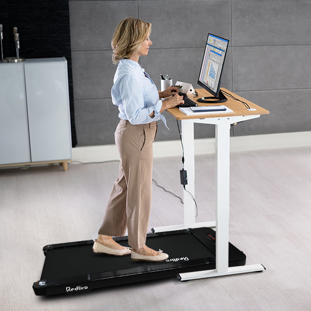 Under Desk Treadmill JK30H-9 (Black without bar)