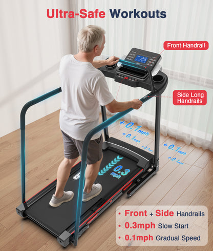 SafeStep Pro Walking Treadmill for Seniors and Beginners #JK15F